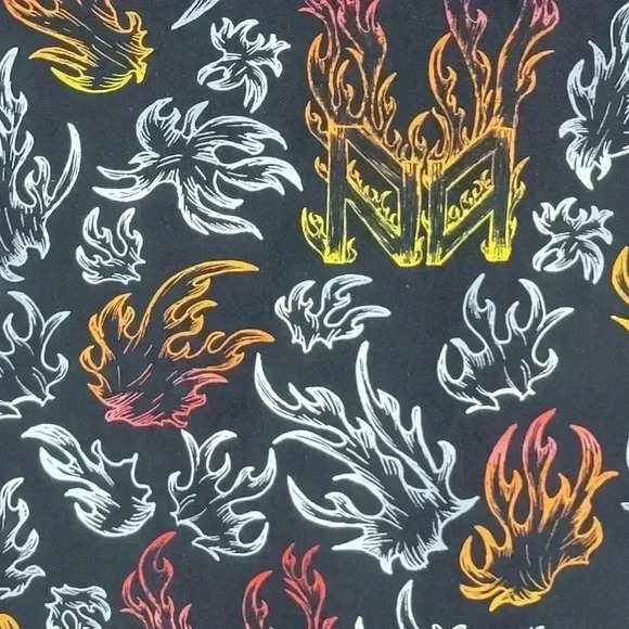 Marcell Von Berlin Long Sleeve Top Flame Print Size XS - Picture 3 of 9